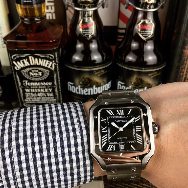 Picture of Cartier Watches Men Santos De Cartier _SKU2235cartier-40mm-watch-mb-0803012831